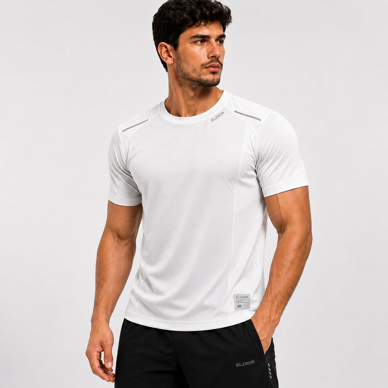 Camisa Esportiva Eldior Elevate White